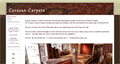 Desktop Screenshot of caravancarpets.com